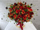 pureseed bk074 + Roses, Gerberas and Lace Flower + flower box