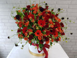 Captivating Rose & Gerbera Flower Box - BK074
