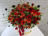 Captivating Rose & Gerbera Flower Box - BK074