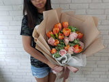 Tulip Flower Hand Bouquet - BQ758