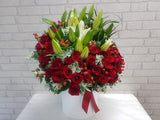 Unconditional Love 50 Rose Flower Box - BK073