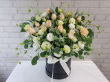 Champagne Rose Flower Box - BK081