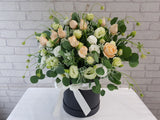 Champagne Rose Flower Box - BK081