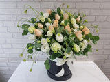Champagne Rose Flower Box - BK081