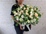 Champagne Rose Flower Box - BK081