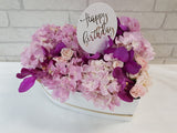 Heart shape Birthday flower box - BK964