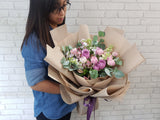 Pink Tulip Flower Bouquet - BQ769