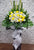 pureseed sy196 + Gerberas, Chrysanthemum, and Tuberose + sympathy stand