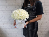Elegant White Rose Box - BK080