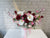 pureseed bk084 + 15 Roses, 6 Carnation Spray, 3 Matthiolas, Phalaenopsis Orchids, and Silver Leaves+ flower box arrangement
