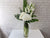 Pearl Perfection Hydrangeas & Rose Vase - VS100