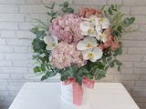 Phalaenopsis & Rose Flower Box - BK017