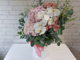 Phalaenopsis & Rose Flower Box - BK017