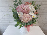 Phalaenopsis & Rose Flower Box - BK017