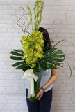 Angel's Touch Cymbidium Vase - VS097