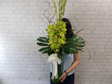 Angel's Touch Cymbidium Vase - VS097