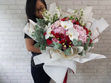 Golden Romance Hand Bouquet - BQ771