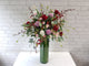 Elegant Rose & Eustomas Mix Tall Vase - VS096