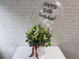 Balloon & Lily Floral Box - BN111