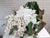 pureseed BQ782 + Cymbidium Orchids, Phalaenopsis Orchids, Hydrangeas and Eucalyptus Leaves + hand bouquet