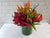 Crimson Elegance Orchid Vase - VS099
