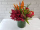 Crimson Elegance Orchid Vase - VS099