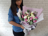 Moonlit Amour Hand Bouquet - BQ702
