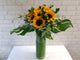 Golden Sunflower Vase - VS107