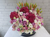 Lily Hydrangeas Flower Box - BK554