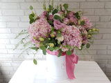 Pink Hydrangeas Flower Box - BK139