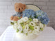 pureseed td470 + Hydrangeas and Eustomas with a Teddy Bear + newborn collection
