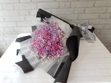 Pink Gradient Baby Breath Hand Bouquet - BQ820