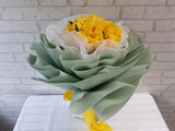 Lacey Yellow Rose Hand Bouquet - BQ819