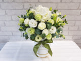 White Eustomas Flower Box - BK148