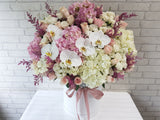 Pink White Hydrangeas Flower Box - BK152
