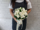 Snowy Symphony Bridal Bouquet - BB129