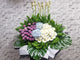 Quiet Moment Condolences Flower Stand - SY219