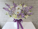 Purple Splendor Hydrangeas & Rose Flower Box - BK169