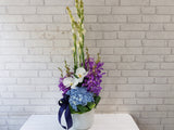 Stunning Phalaenopsis  & Hydrangeas Vase - VS121