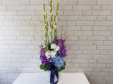Stunning Phalaenopsis  & Hydrangeas Vase - VS121
