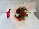Passion Red Tulip Hand Bouquet - BQ823