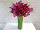 Fuchsia Fantasy Orchid Tall Vase - VS109