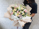 Mix Rose & Carnation Hand Bouquet - BQ827