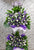 Violet Tribute Condolences Flower Stand - SY159