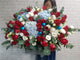 pureseed xm138 + Roses, Hydrangeas, Eustomas and Eucalyptus leaves + Christmas Collection