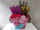 pureseed cny217 + Carnations, 10 Orchids, 25 Eustomas and 1 Hydrangeas + cny flower