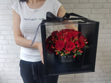 Red Rose Berries Box - BK817