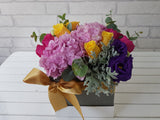 Cheerful Eustoma Flower Box - BK819