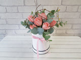 Pink Rose White Box - BK823