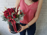 Red Rose Bunny Tail Box - BK827